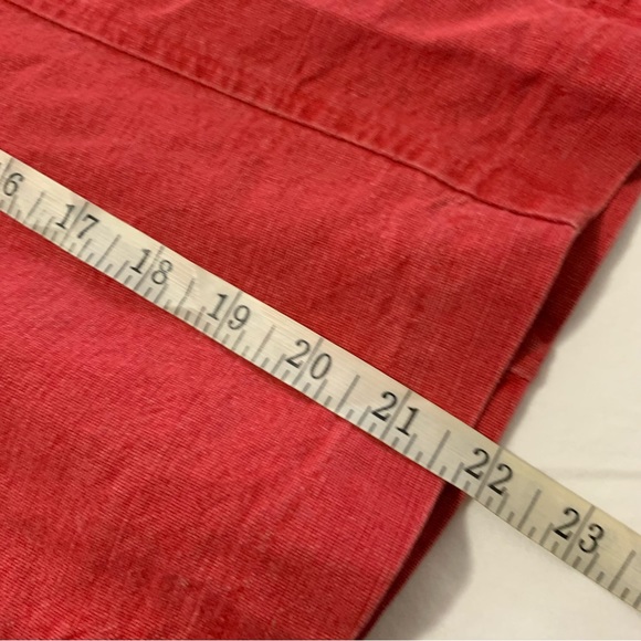 Red Denim Oversized Jacket Womens - Picture 6 of 11